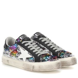 Golden Goose Sequin May Lowtops